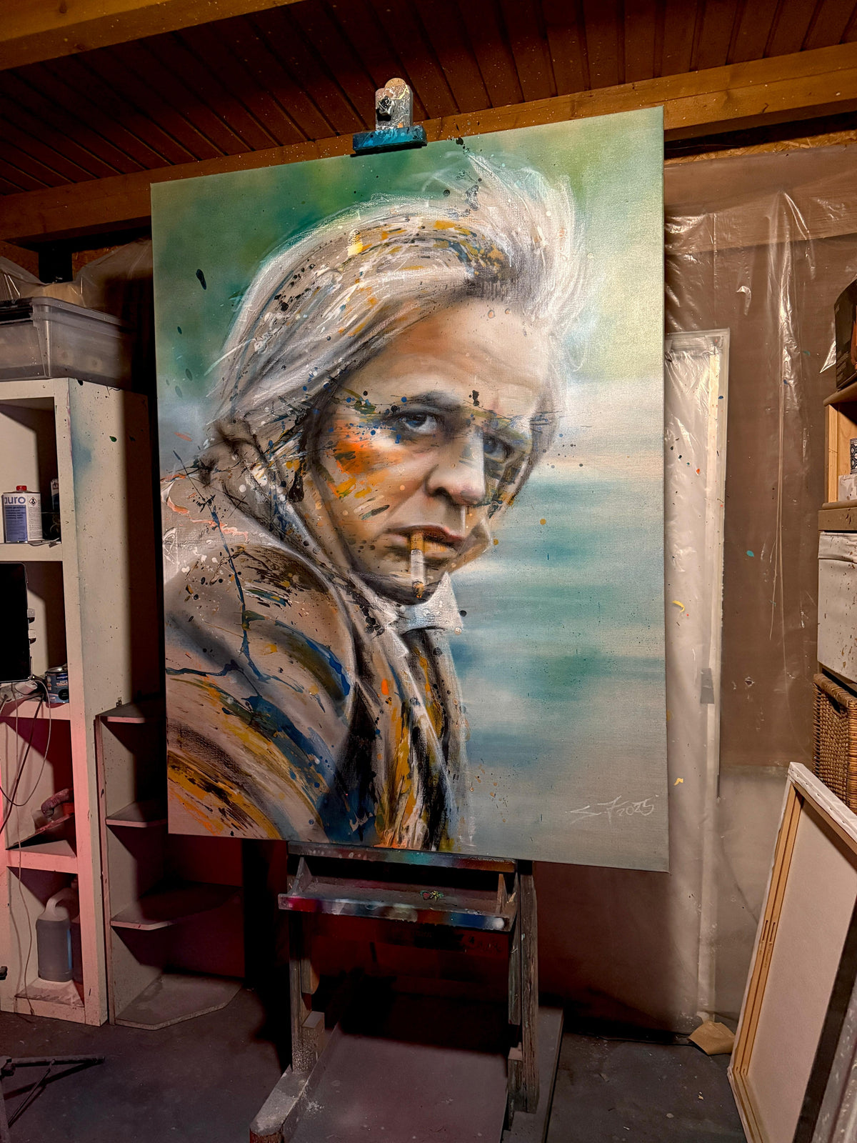 „K.K.“ – 2025, 160 x 120 cm - LEASING