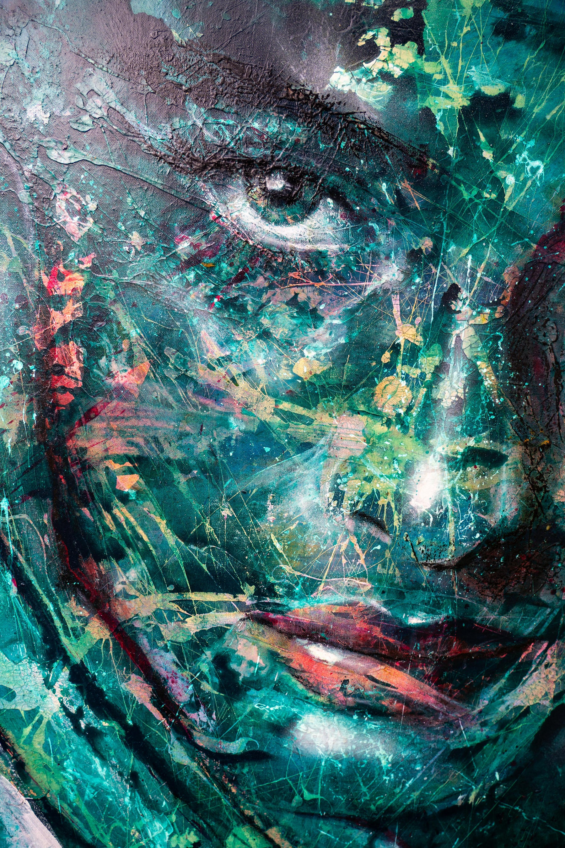 „Too Much Is Never Enough“ - 120 x 100 cm