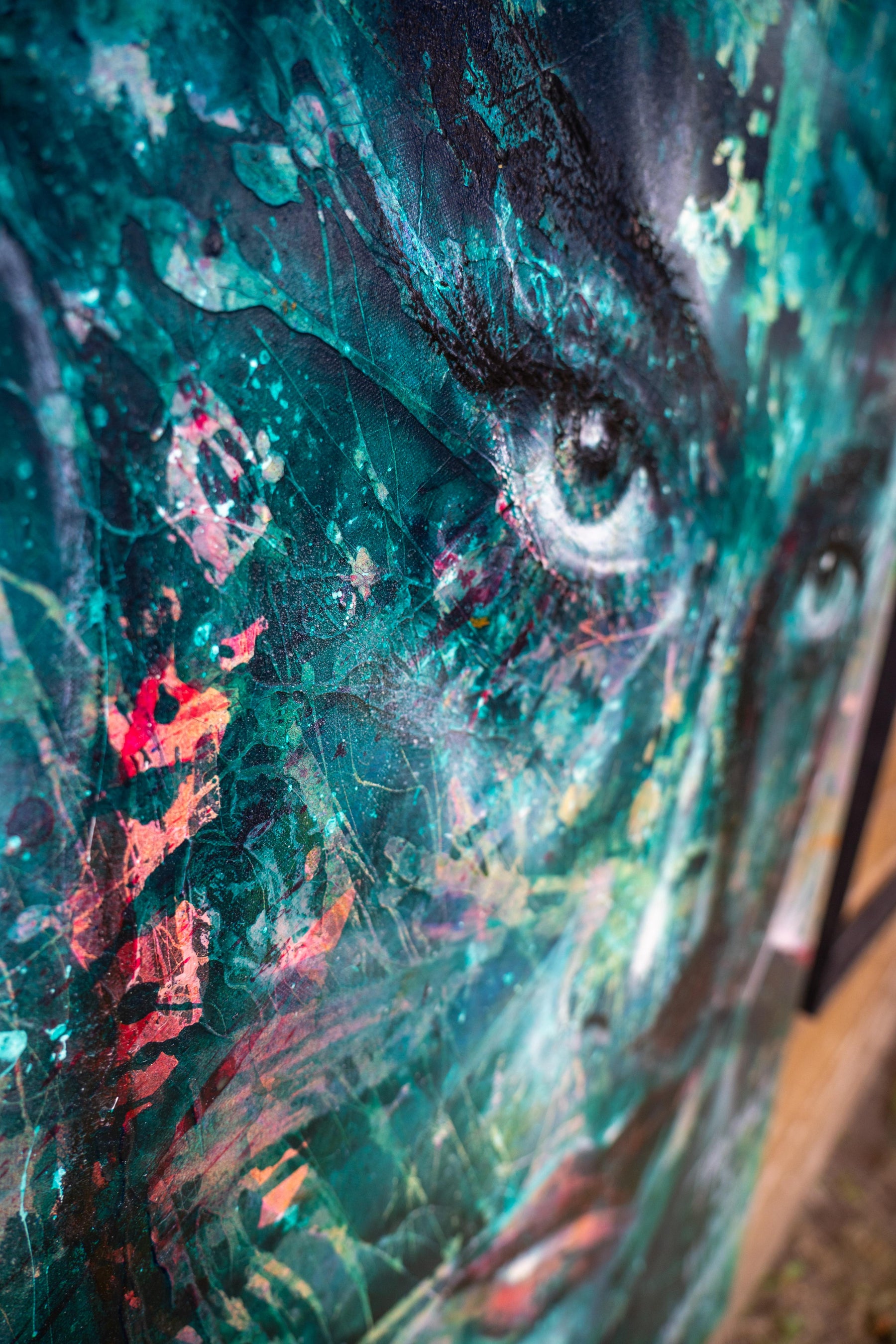 „Too Much Is Never Enough“ - 120 x 100 cm