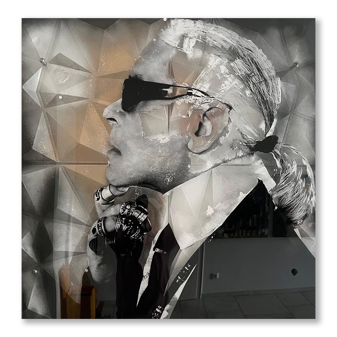 Karl Lagerfeld - 100 x 100 cm