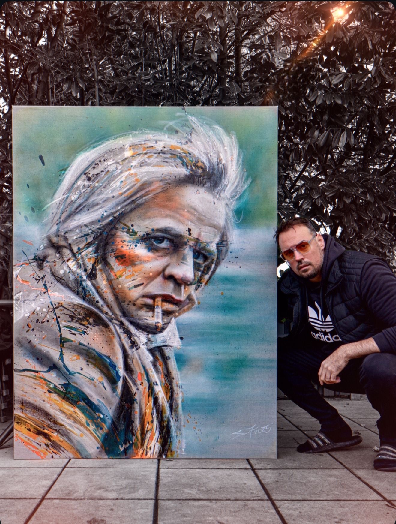 „K.K.“ – 2025, 160 x 120 cm - LEASING