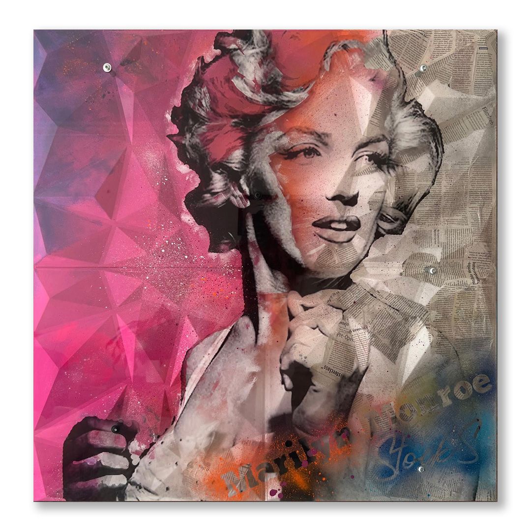 Marliyn Monroe - 100 x 100 cm