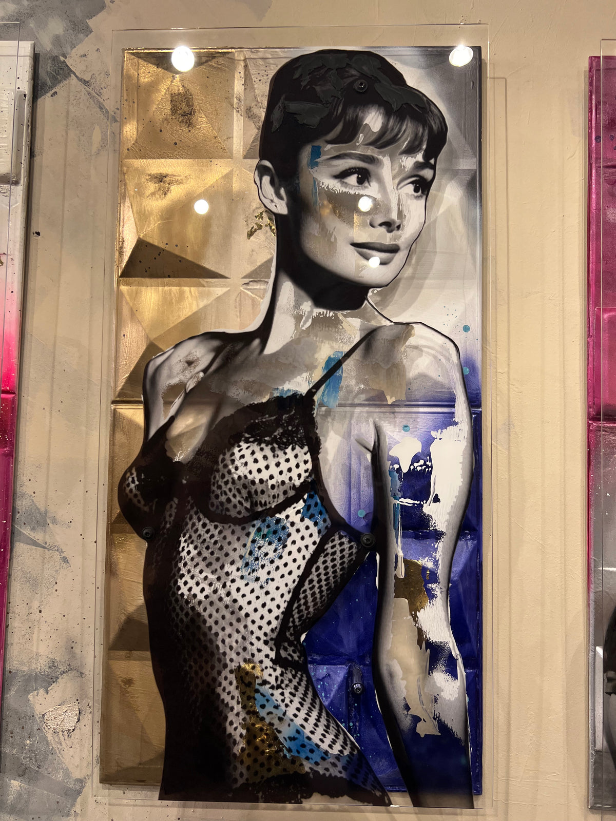 Audrey Hepburn - 100 x 50 cm