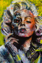 „Singularity“ Model IV - 150 x 110 cm mit Schattenfugenrahmen - LEASING