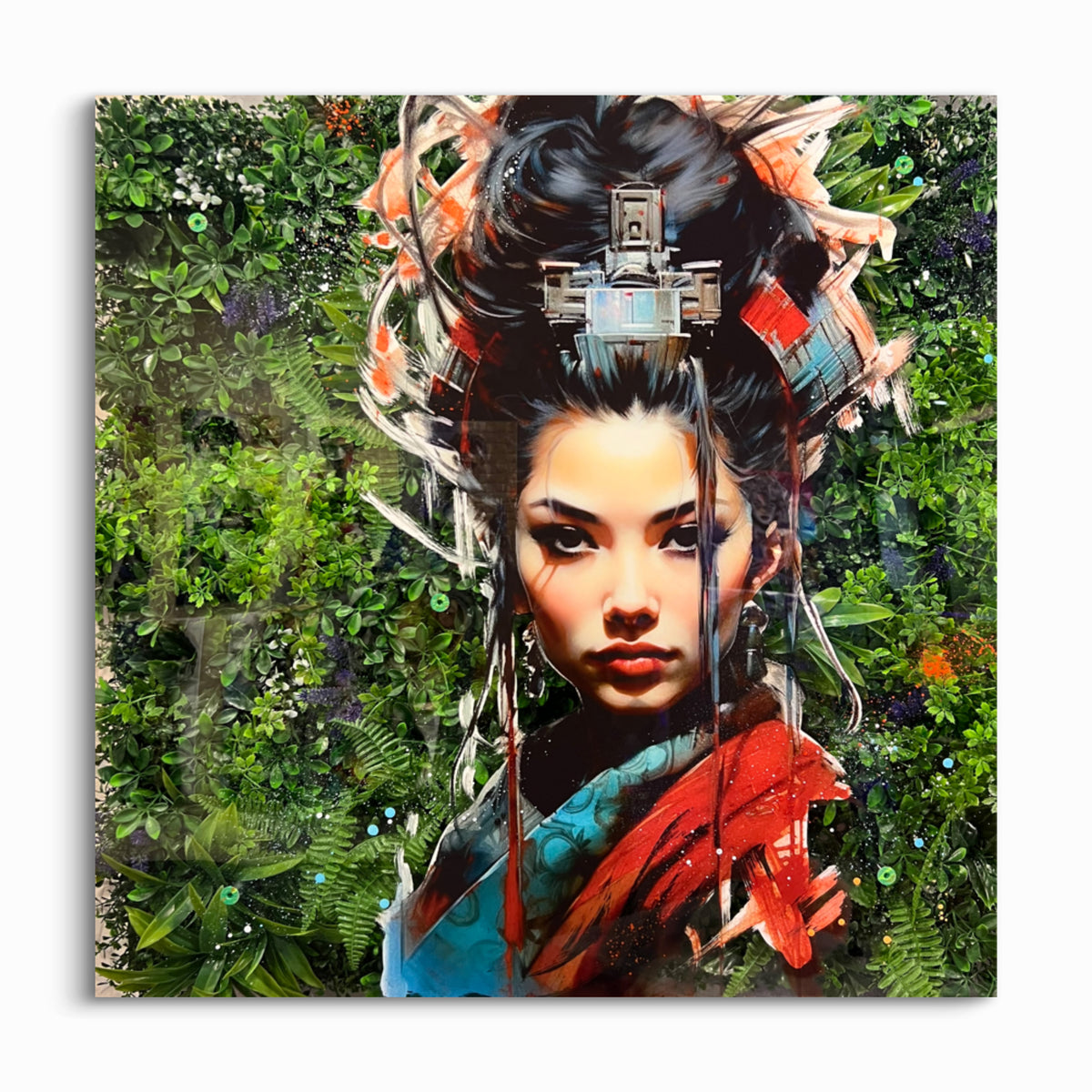 Geisha 100 x 100 cm