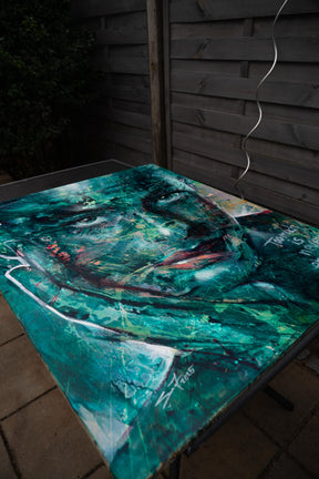 „Too Much Is Never Enough“ - 120 x 100 cm